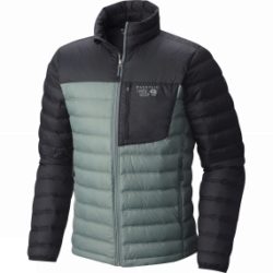 Mountain Hardwear Men's Dynotherm Down Jacket Thunderhead Grey / Black